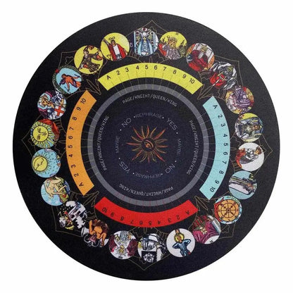 Divination Tarot Card Tablecloth - CosmicSerenityShop