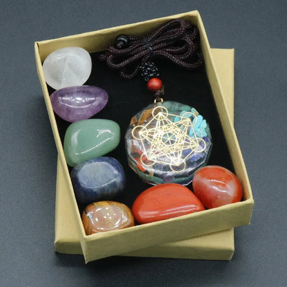 16 Chakra Healing Natural Crystal Stone Sets - Assortment - CosmicSerenityShop
