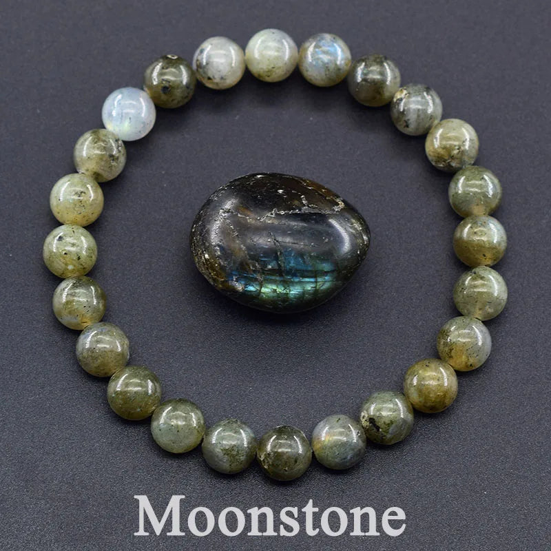 Natural Stone Beads Bracelets - Unisex - Cosmic Serenity Shop