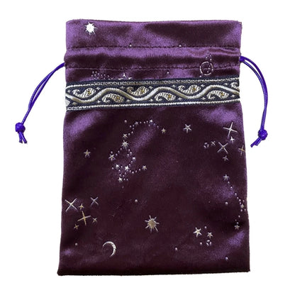 Velvet Tarot Oracle Cards Runes Storage Bags, Assortment - CosmicSerenityShop