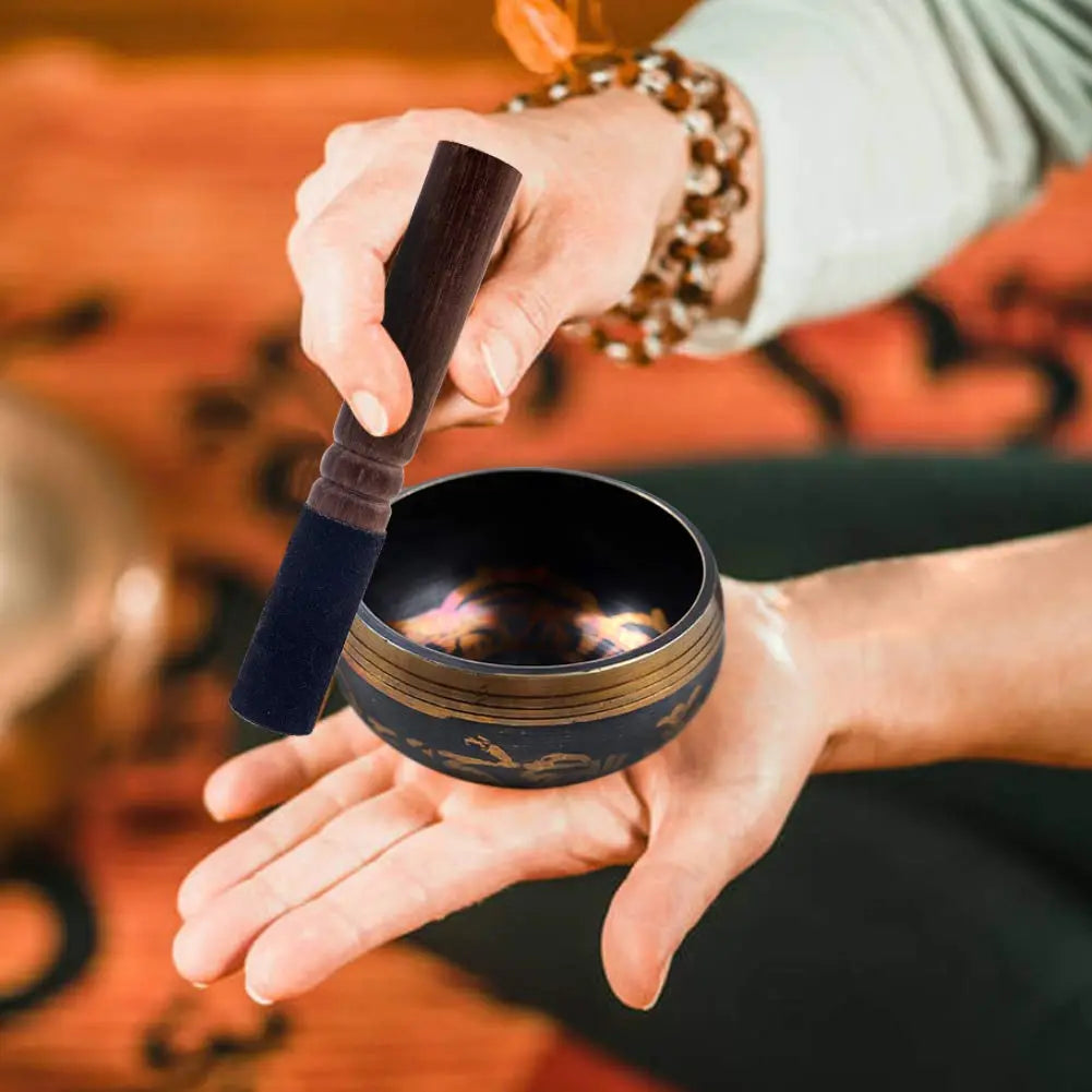 Tibetan Lotus Singing Bowl Set - Cosmic Serenity Shop