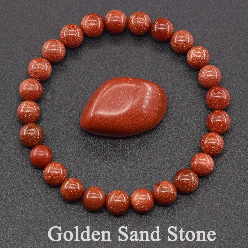 Natural Stone Beads Bracelets - Unisex - Cosmic Serenity Shop