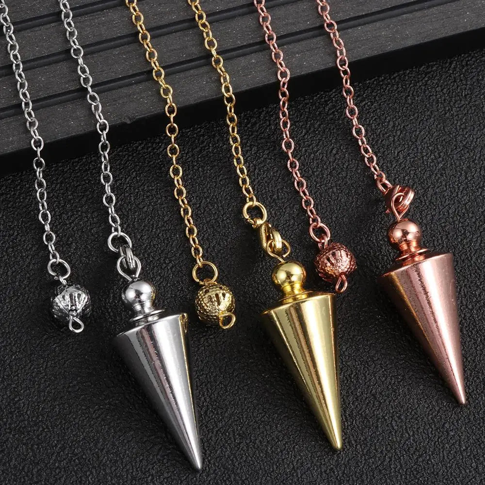 Metal Cone Pendulums for Dowsing - CosmicSerenityShop.com