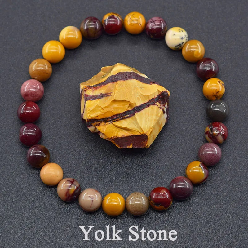 Natural Stone Beads Bracelets - Unisex - Cosmic Serenity Shop