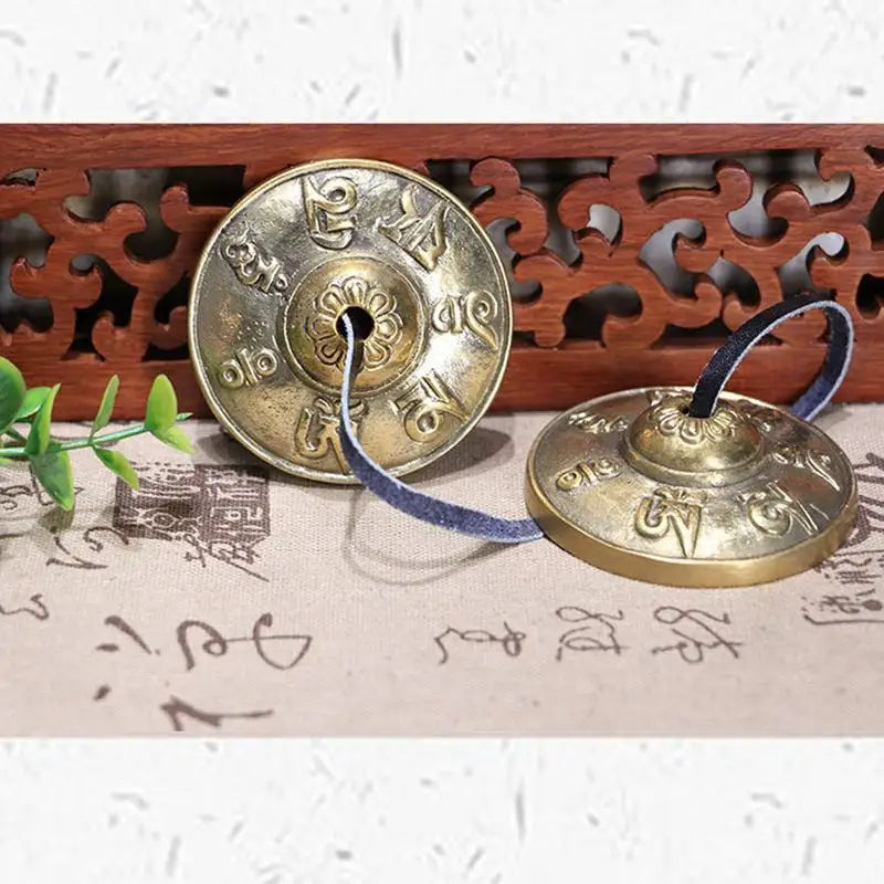Tibetan Copper Tingsha Cymbals, Cosmic Serenity Shop