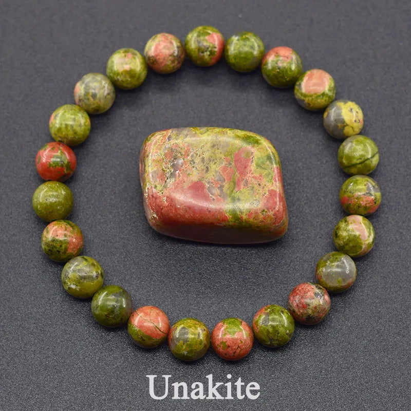Natural Stone Beads Bracelets - Unisex - Cosmic Serenity Shop