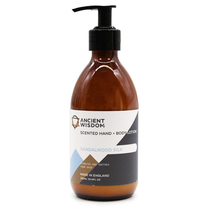 Sandalwood Silk Hand & Body Lotion - 300ml - CosmicSerenityShop