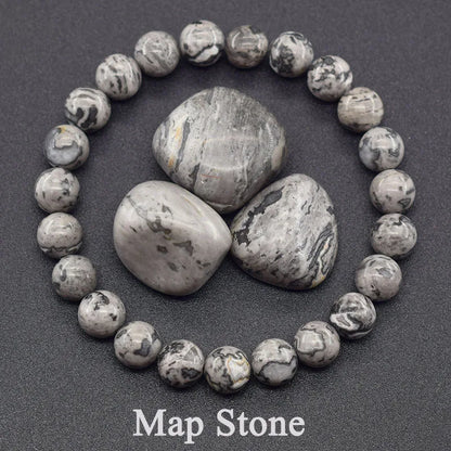 Natural Stone Beads Bracelets - Unisex - Cosmic Serenity Shop