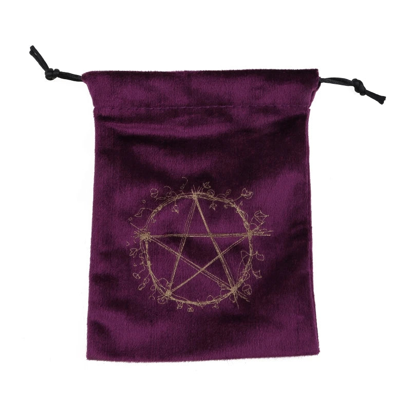 Velvet Tarot Oracle Cards Runes Storage Bags, Assortment - CosmicSerenityShop