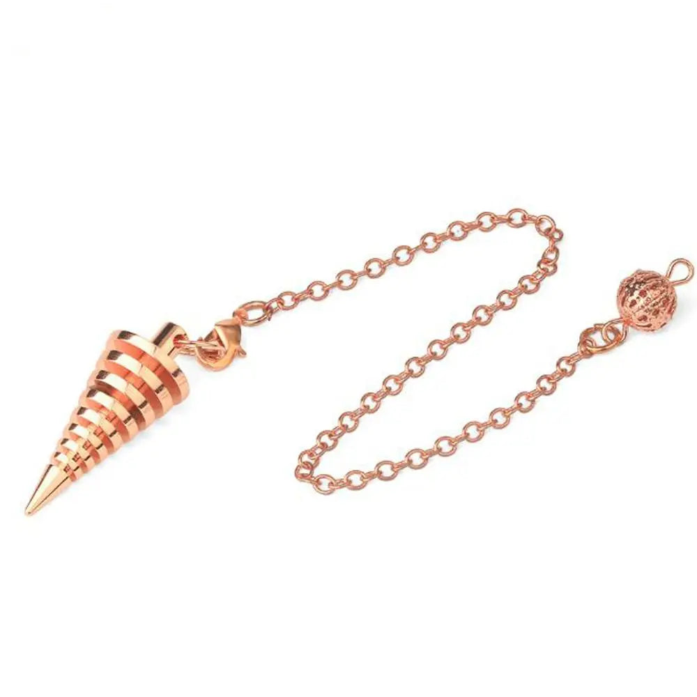 Metal Cone Pendulums for Dowsing - CosmicSerenityShop.com