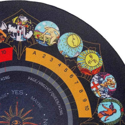 Divination Tarot Card Tablecloth - CosmicSerenityShop