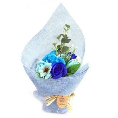 Standing Soap Flower Bouquets - Blue - Cosmic Serenity Shop