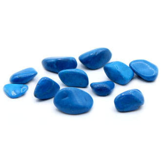 Tumble Stones - Howlite Blue