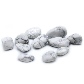 Tumble Stones - Howlite White