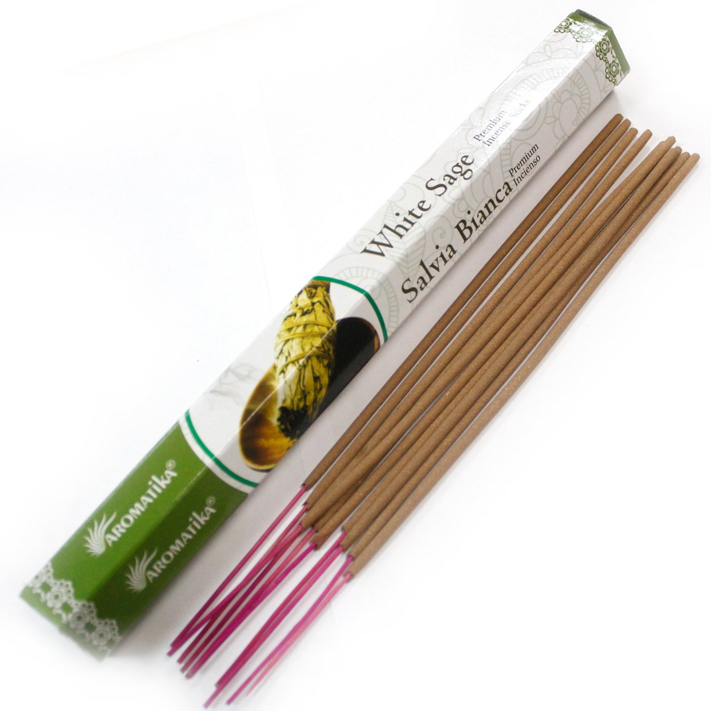 Aromatica Premium Masala Incense Sticks -White Sage - Cosmic Serenity Shop