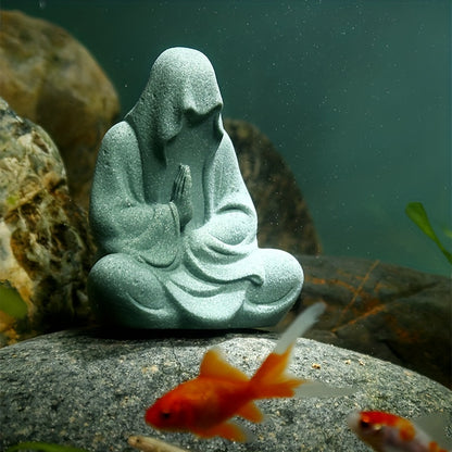 Hooded Buddha Statue