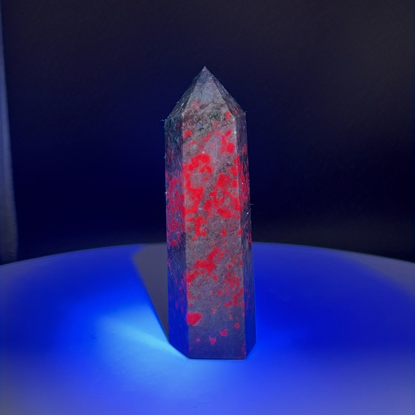 Natural Ruby Sapphire Crystal Column Crystal Tower - Cosmic Serenity Shop