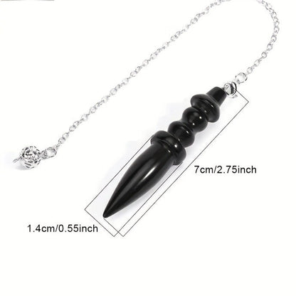 Black Onyx Dowsing Pendulum