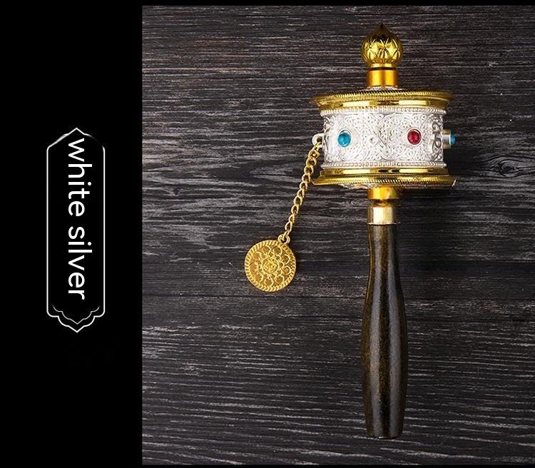 Tibetan Prayer Wheel 3 Sizes, Cosmic Serenity Shop