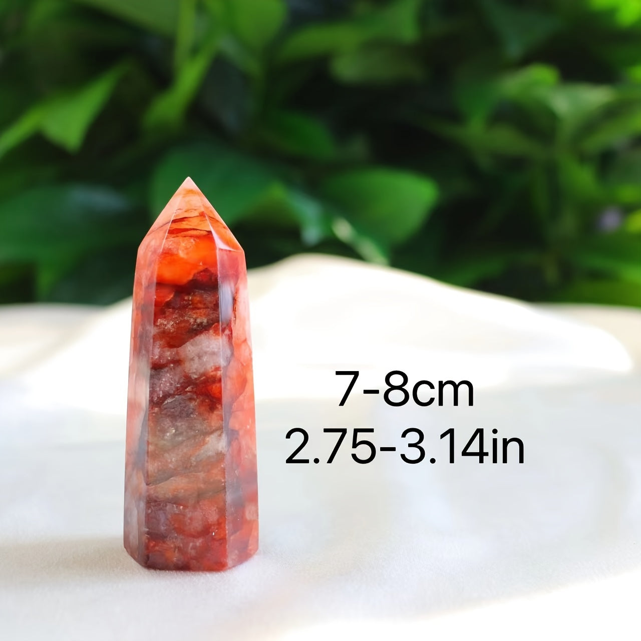 Fire Quartz Crystal Tower - Cosmic Serenity Shop