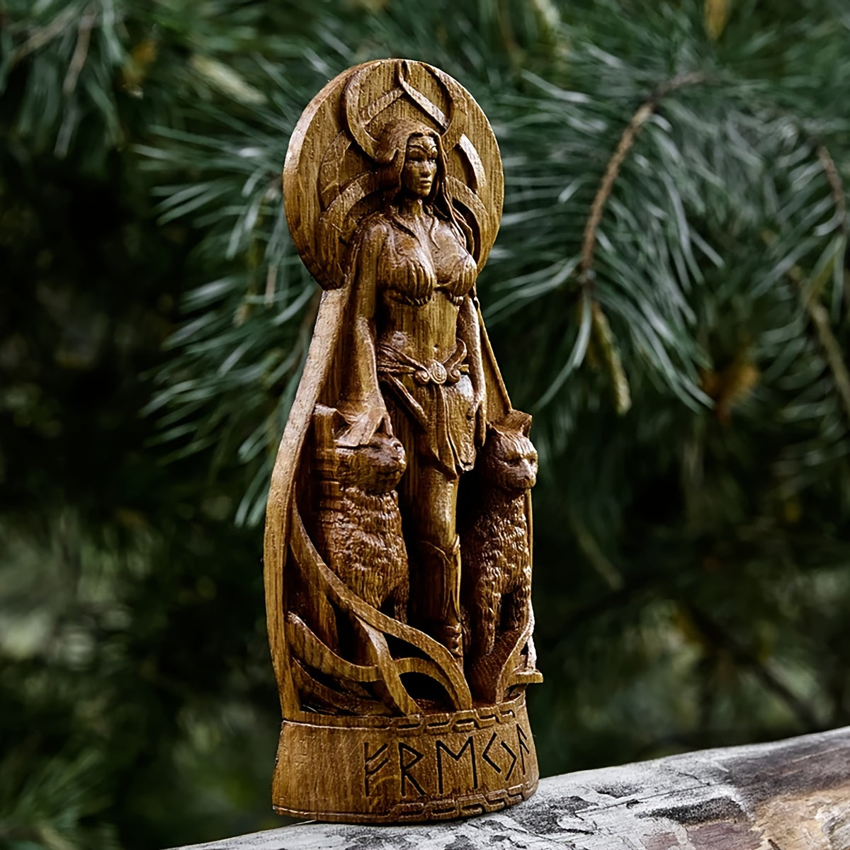 Freya Viking Goddess Sculpture - Cosmic Serenity Shop
