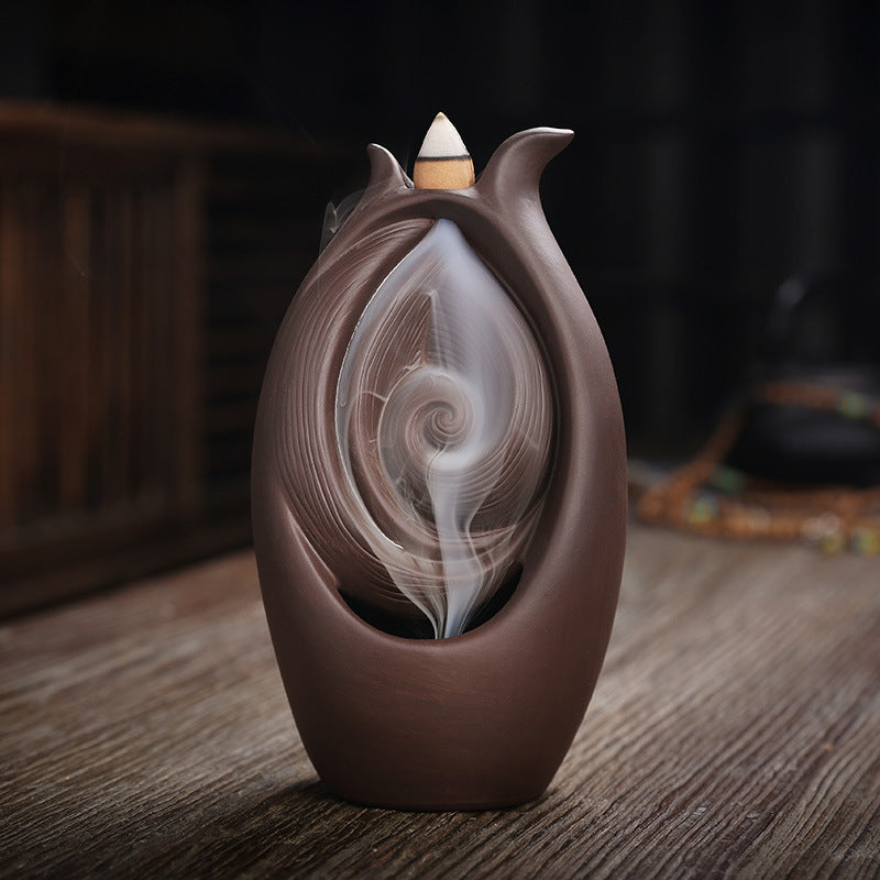 Ceramic Backflow Incense Burner Collection - Cosmic Serenity Shop