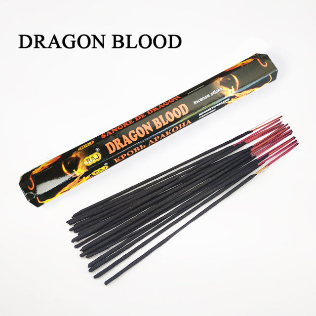 White Sage Indian Dragon Blood Incense Sticks, Cosmic Serenity Shop