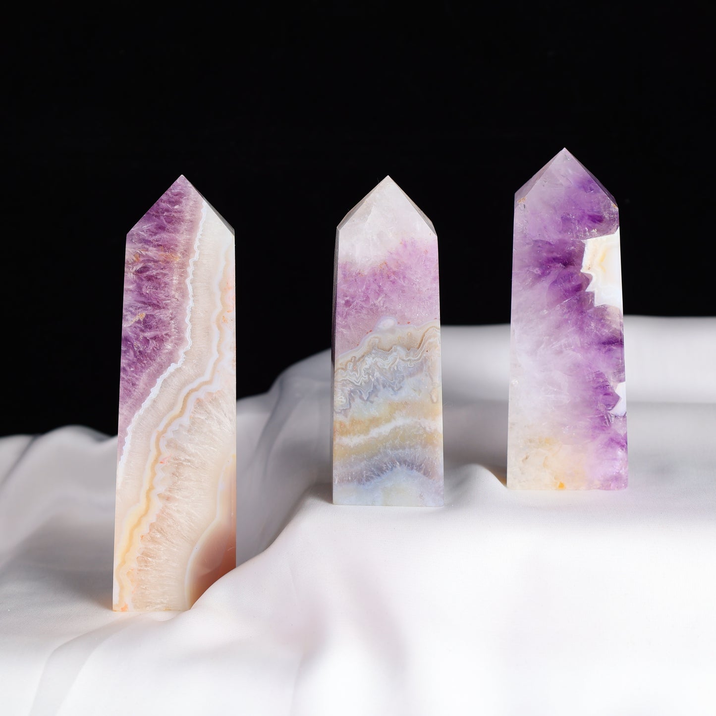 Natural Crystal Towers Square Pillar - Cosmic Serenity Shop