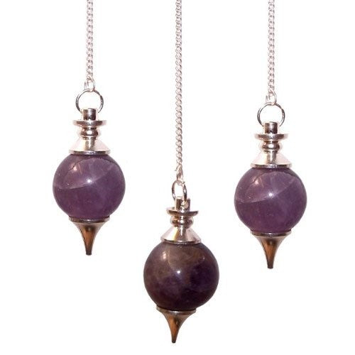 Sphere Pendulums, Amethyst