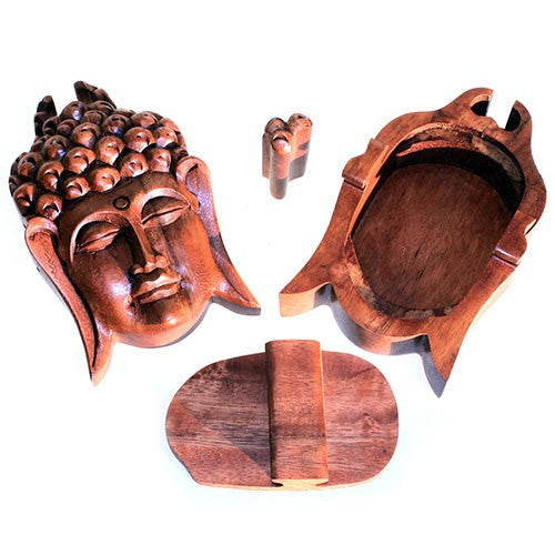 Bali Magic Box - Buddha Head - Cosmic Serenity Shop