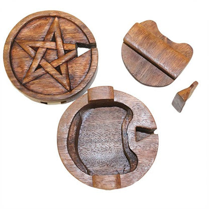 Bali Magic Box - Pentagram - Cosmic Serenity Shop