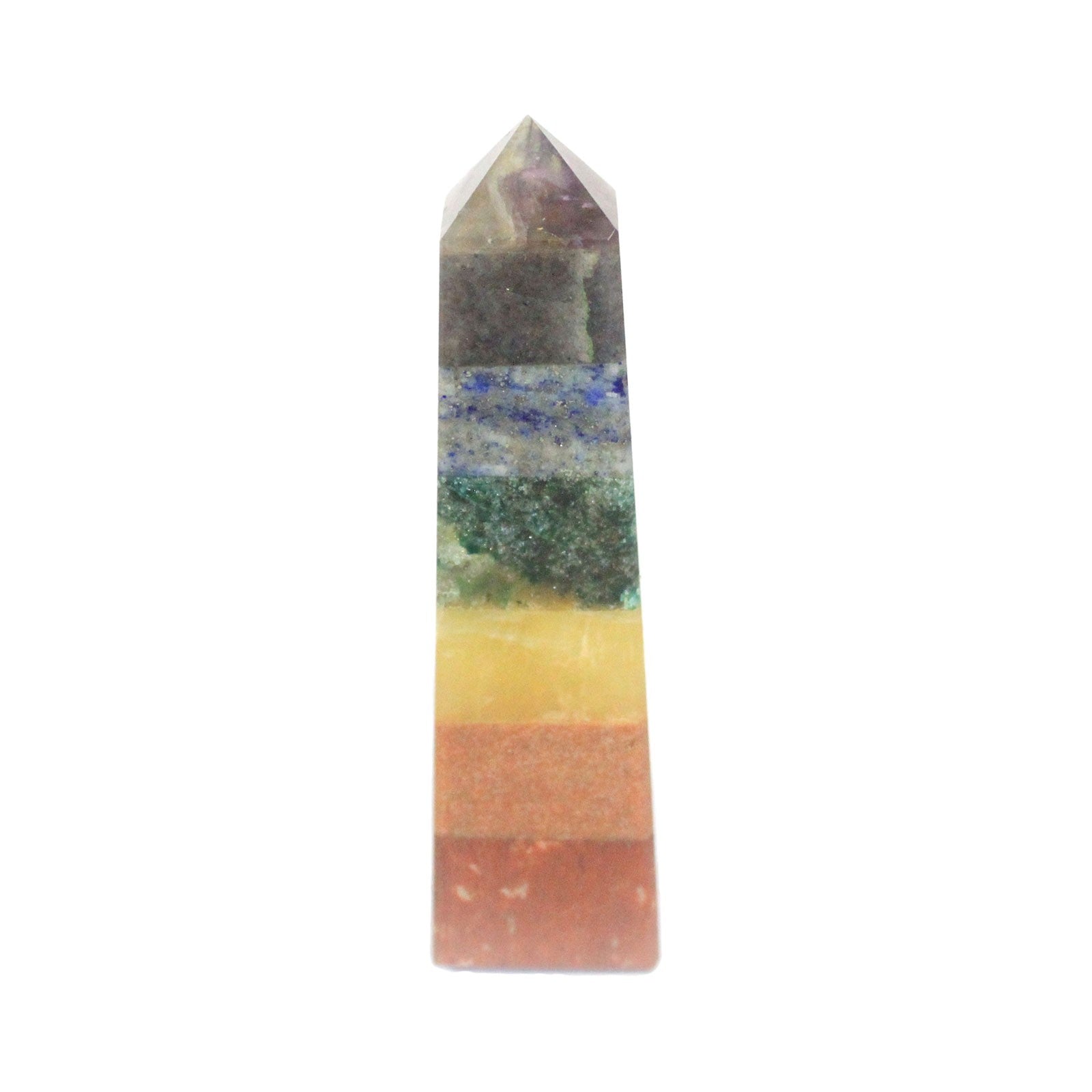 Chakra Obelisk Crystal Tower - Cosmic Serenity Shop