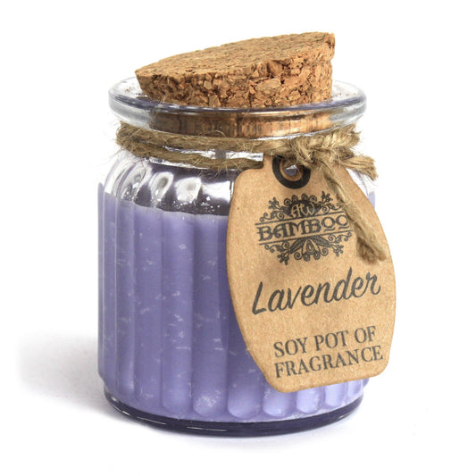 Lavender Soy Pot of Fragrance Candle