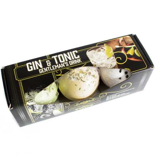 Set of Three Gin & Tonic Bath Bombs - Cosmic Serenity Shop