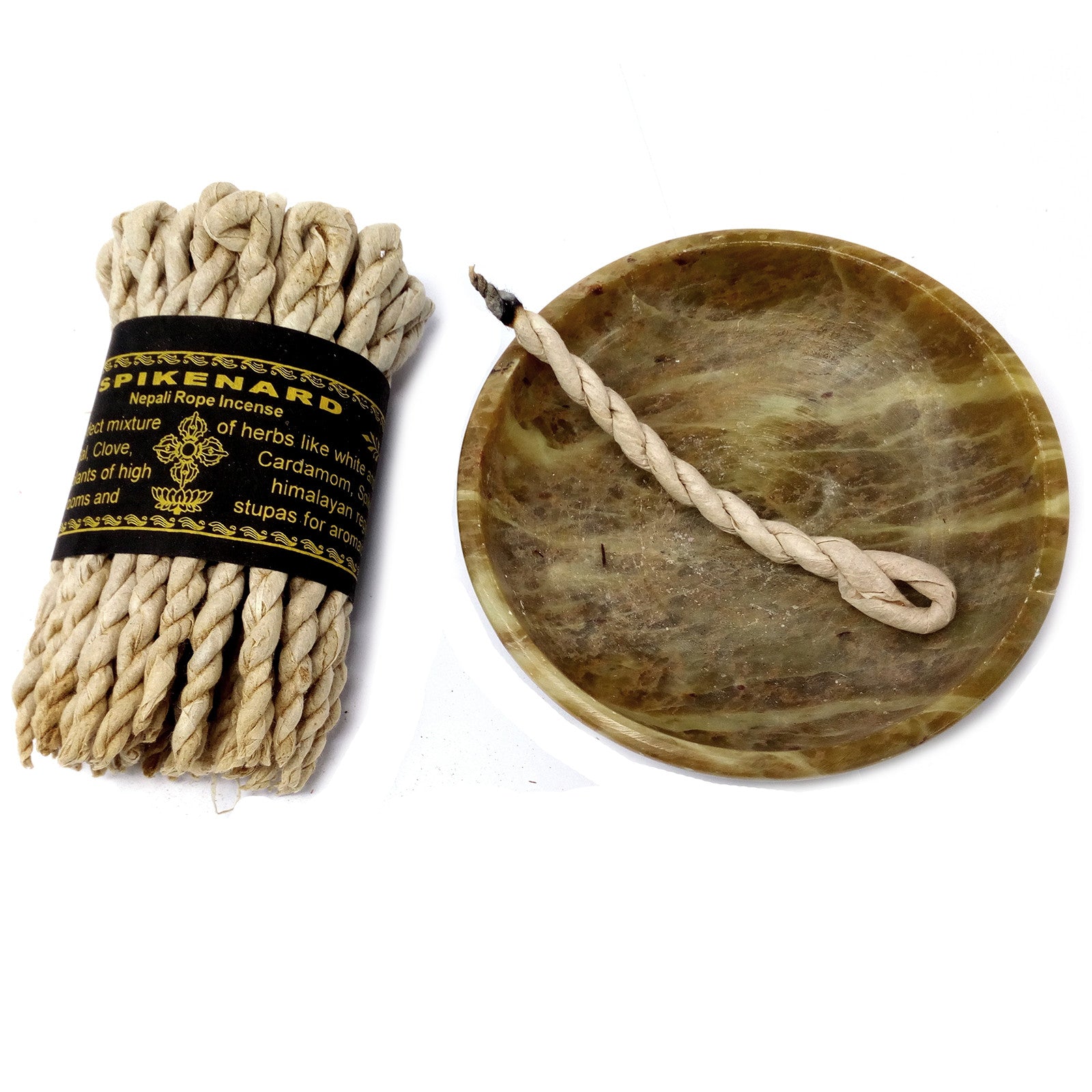 Pure Herbs Rope Incense - Spikenard