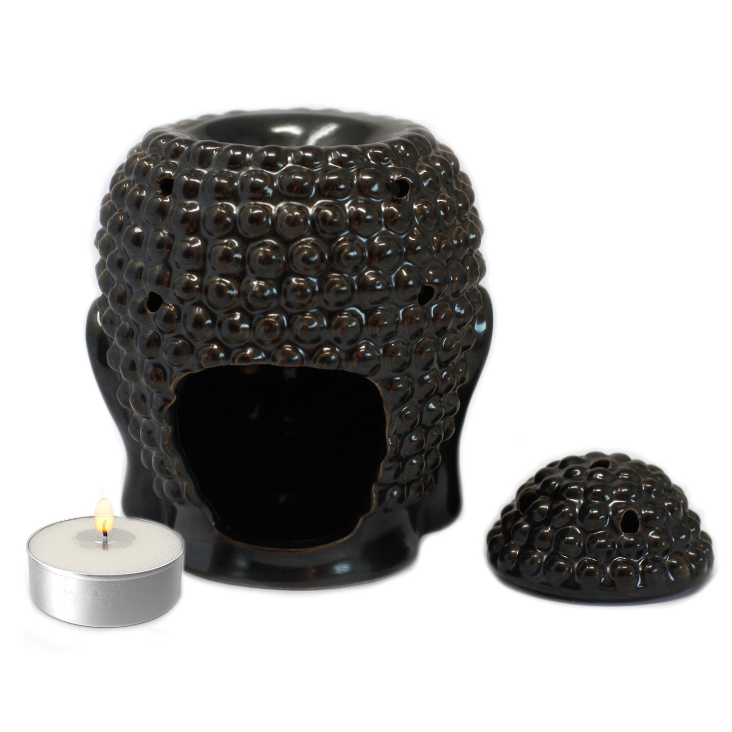 Buddha Head Oil Burner