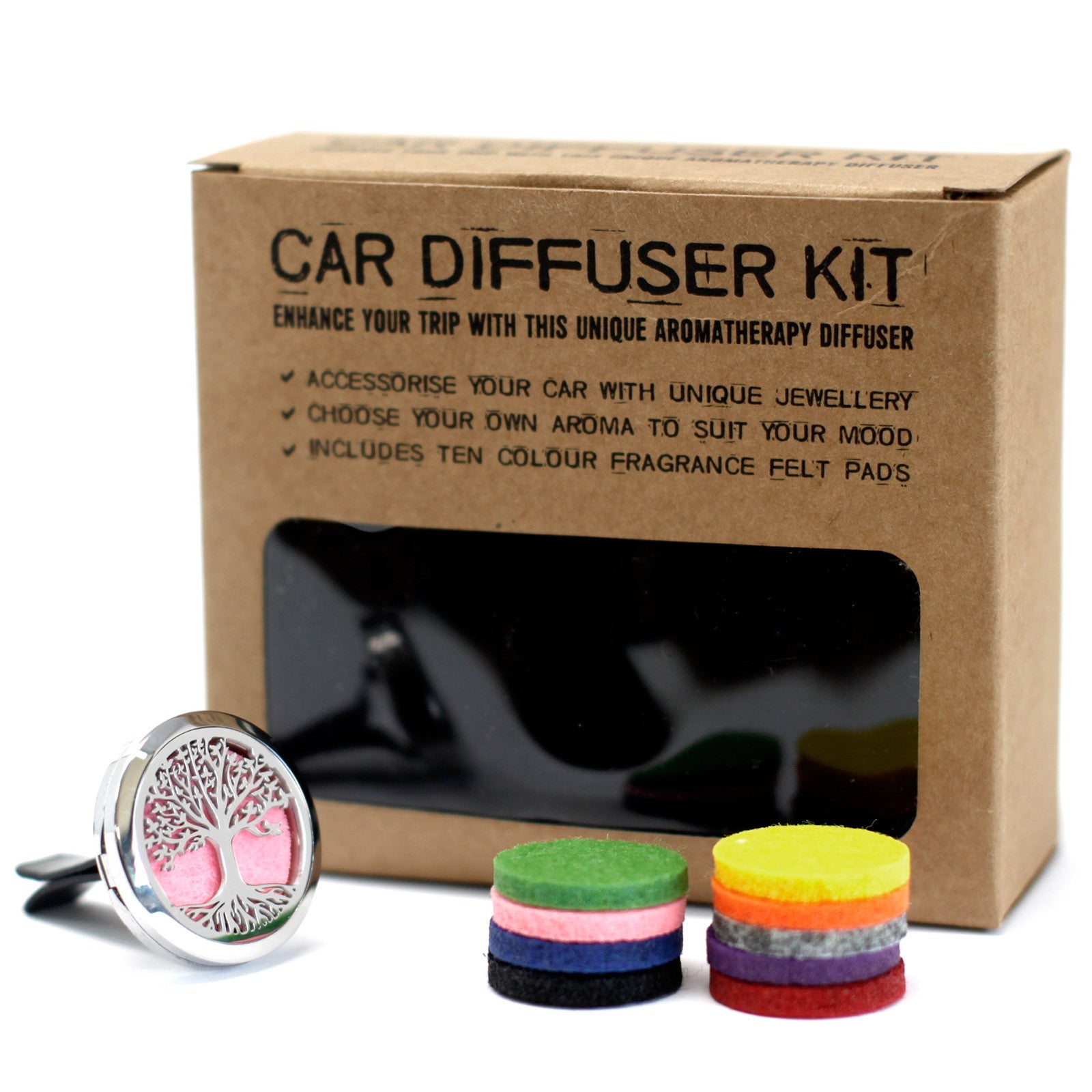 Car Diffuser Kit - Tree of Life - Cosmic Serenity Shop