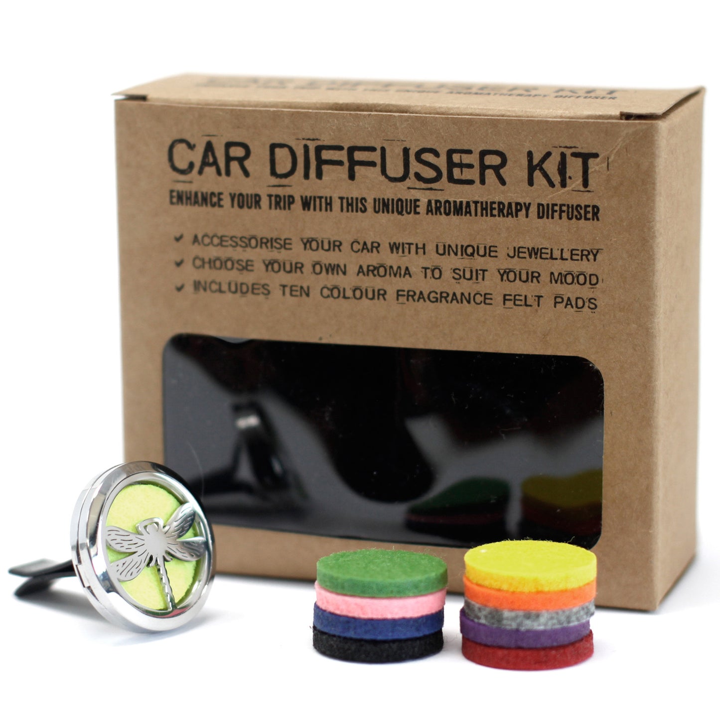Car Diffuser Kit - Dragonfly - Cosmic Serenity Shop