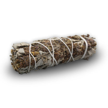 White Sage & Lavender Smudge Stick, 10cm - Cosmic Serenity Shop