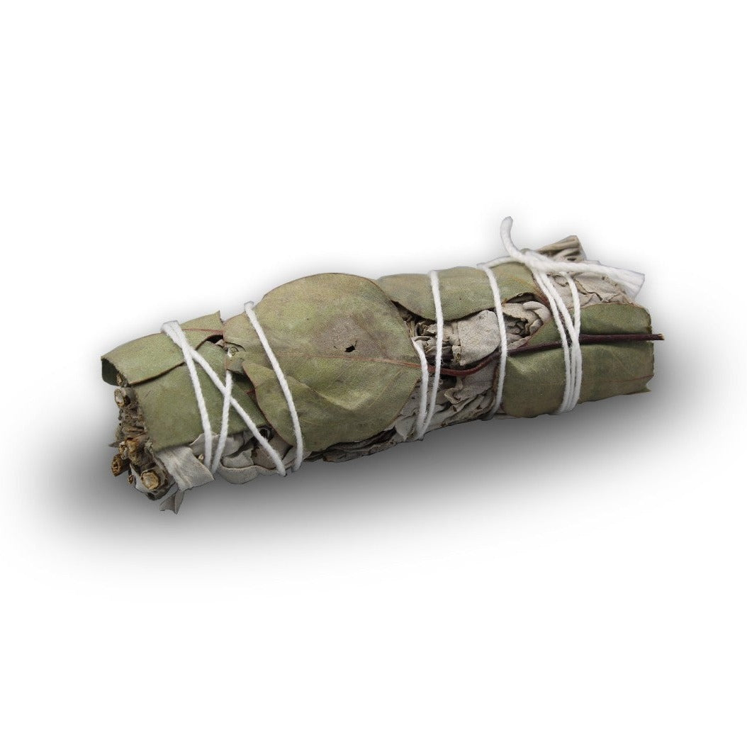 White Sage & Eucalyptus Smudge Stick - Cosmic Serenity Shop