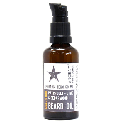 Spartan Hero Beard Oil - Condition - 50ml - Cosmic Serenity Shop
