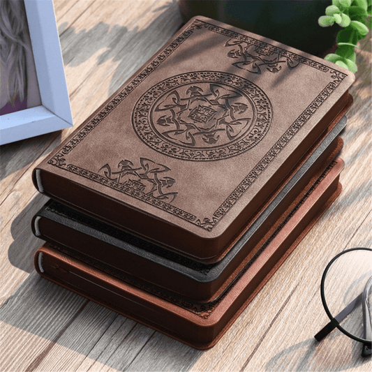 Vintage PU Leather Journal Notebook