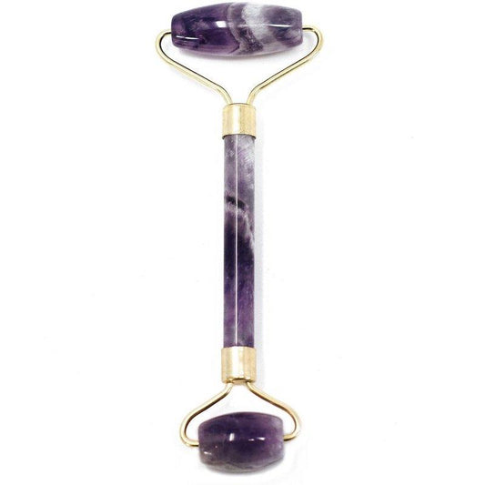 Gemstone Face Roller - Amethyst - Cosmic Serenity Shop