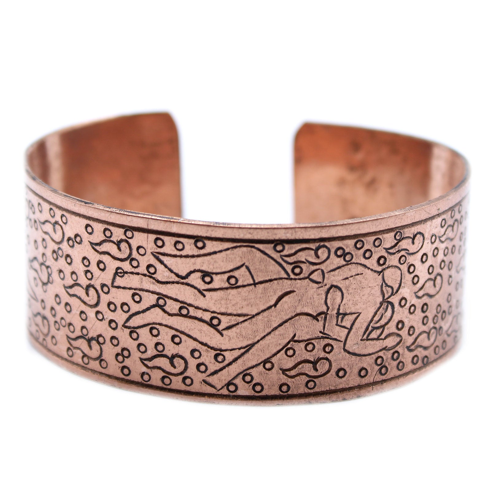 Copper Tibetan Unisex Bracelet - Kamasutra - Cosmic Serenity Shop