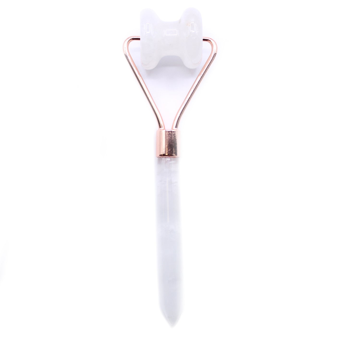 Gemstone Jawline Roller - Rock Quartz - CosmicSerenityShop.com