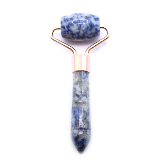 Gemstone Mini Face Roller - Sodalite - CosmicSerenityShop.com