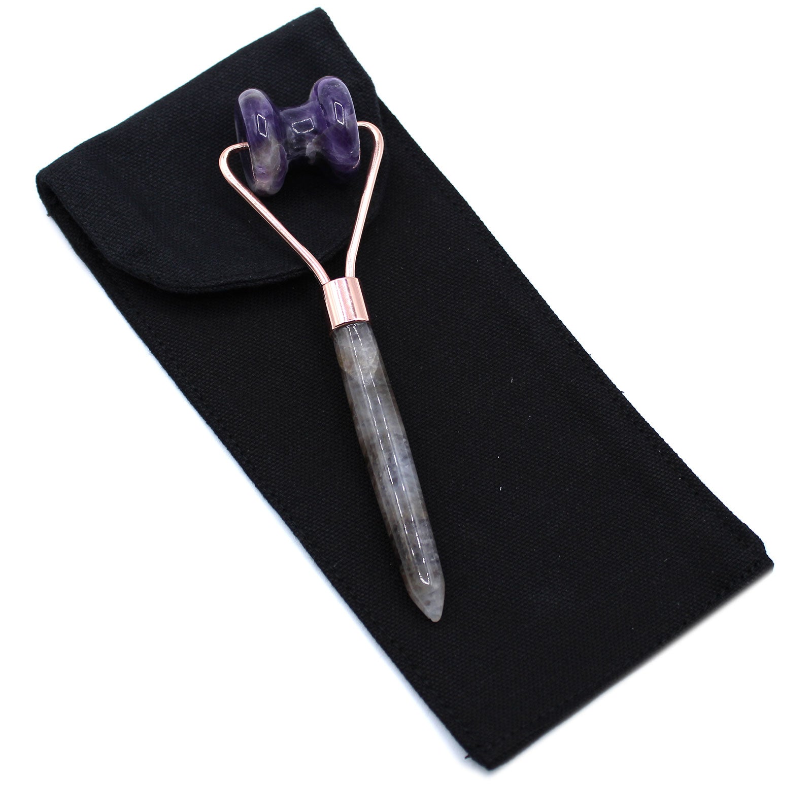 Gemstone Jawline Roller - Amethyst - Cosmic Serenity Shop