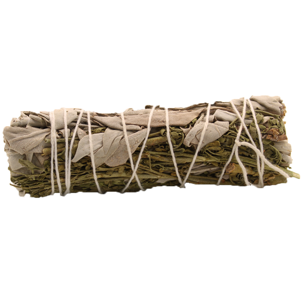 White Sage & Ruda Smudge Stick - 10cm - Cosmic Serenity Shop