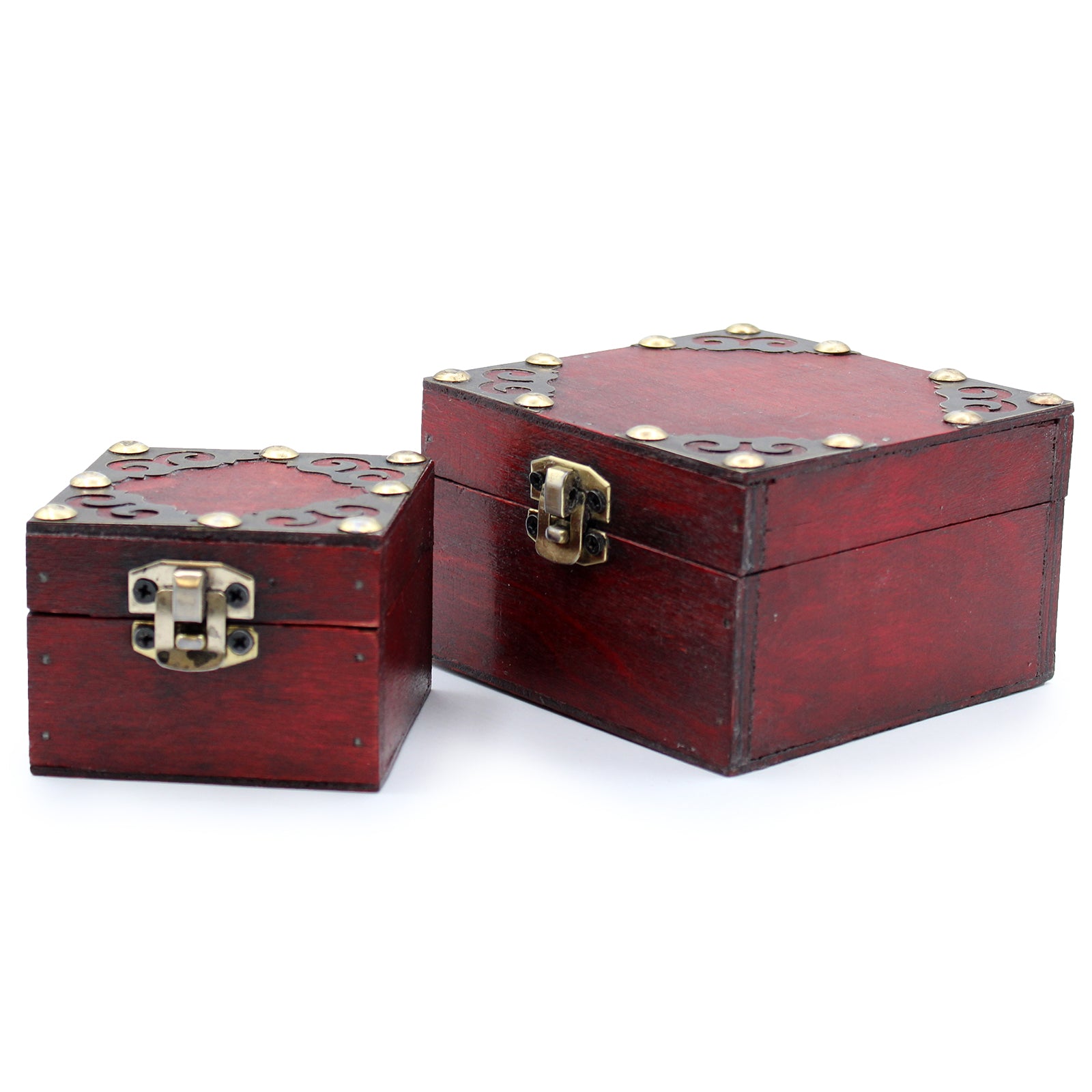 Set of 2 Gothic Square Boxes - Cosmic Serenity Shop