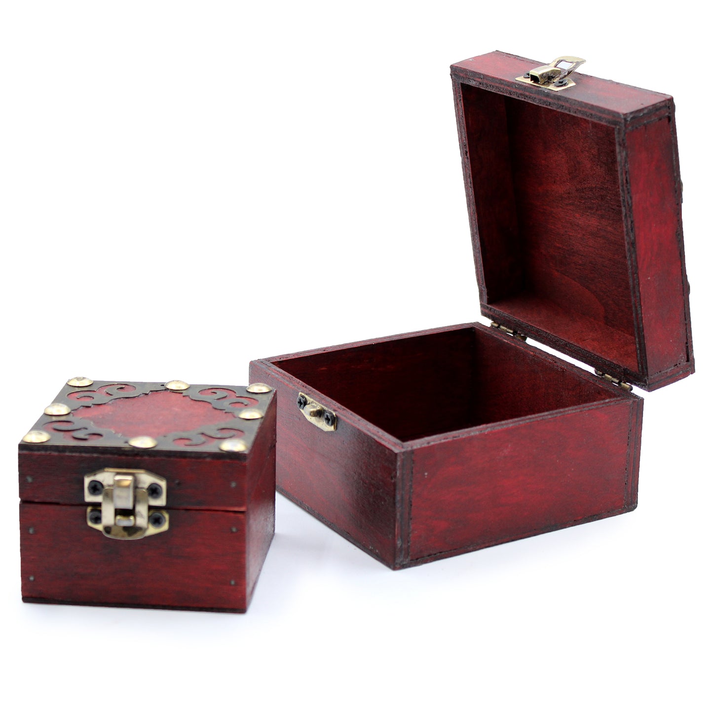 Set of 2 Gothic Square Boxes - Cosmic Serenity Shop